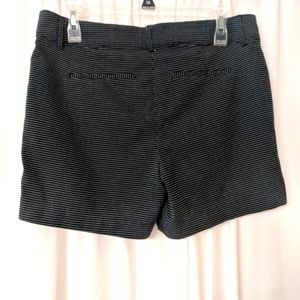 The Limited black/white print shorts. Size 8